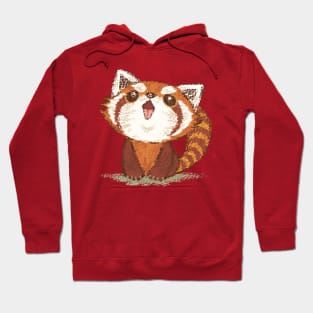 Red panda happy Hoodie